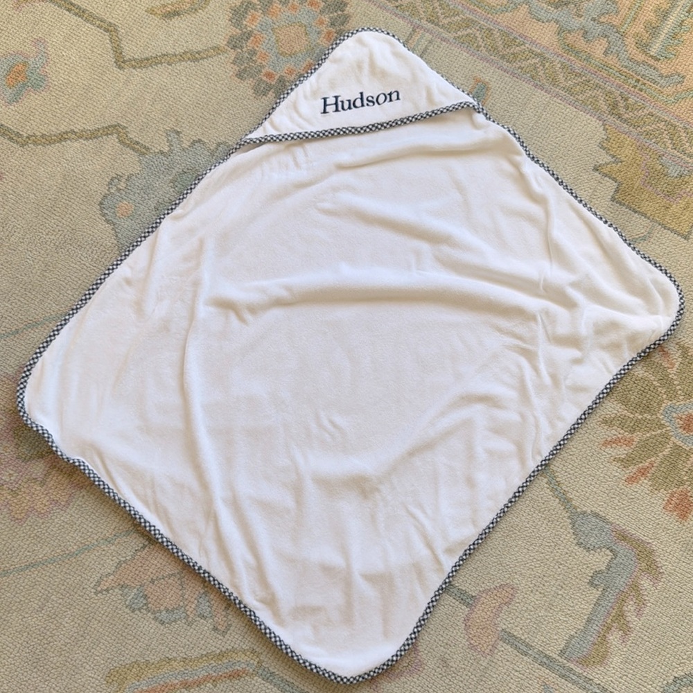 Pottery Barn Kids “Hudson” baby towel